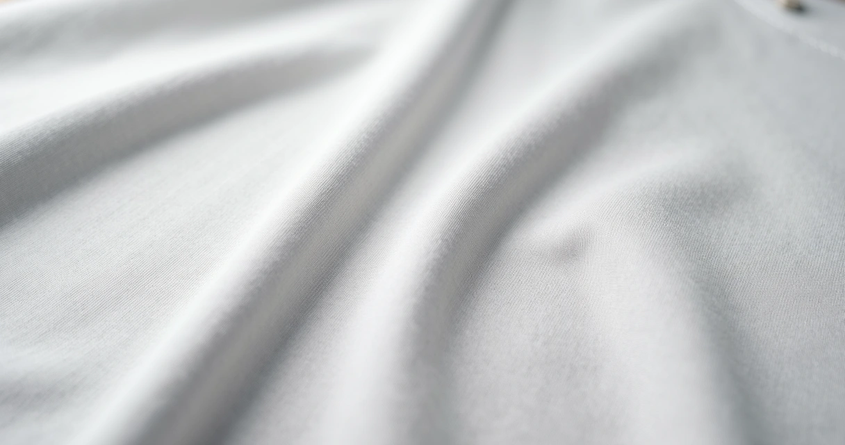 Close em tecido de camiseta masculina lisa, mostrando textura suave e acabamento