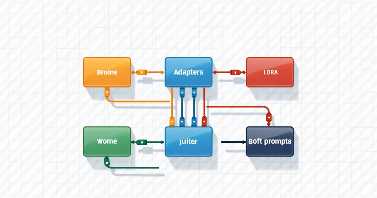 Desenho de diferentes módulos acoplados a um modelo de inteligência artificial 