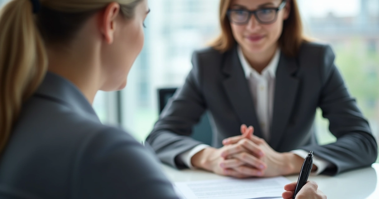 Pessoa recebendo feedback construtivo em ambiente de trabalho