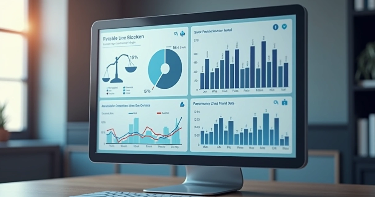 Ética e Regulamentação Parcerias na Advocacia: Guia Prático Painel de controle digital com gráficos de performance e dados de parceiros jurídicos lado a lado