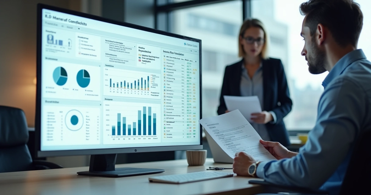 Dashboard de plataforma EAD mostrando gráficos de progresso e emissão de certificados 