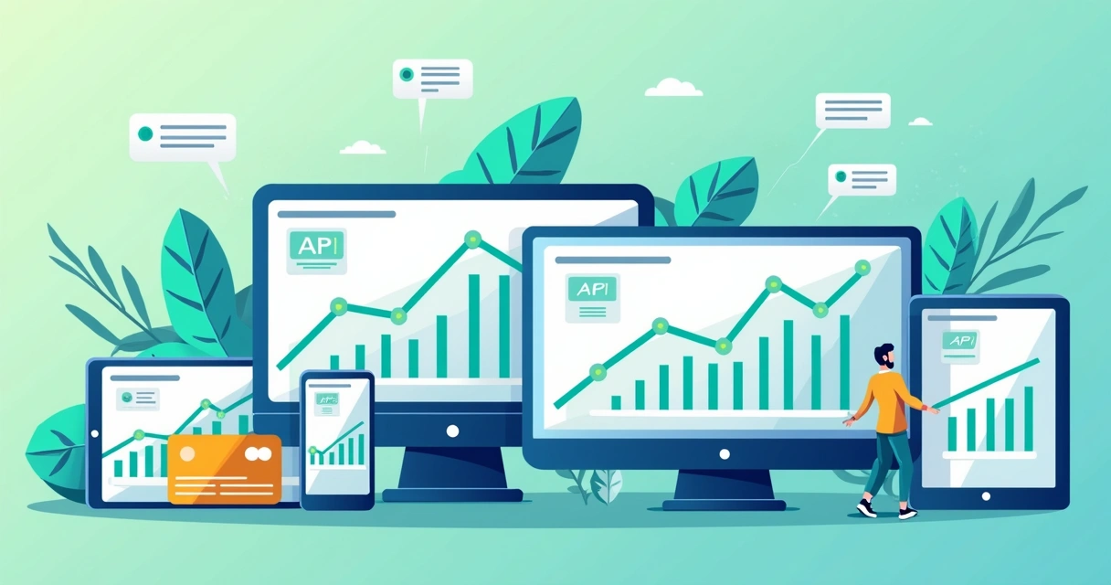 Processamento inovador de pagamentos com gráficos e integrações digitais 