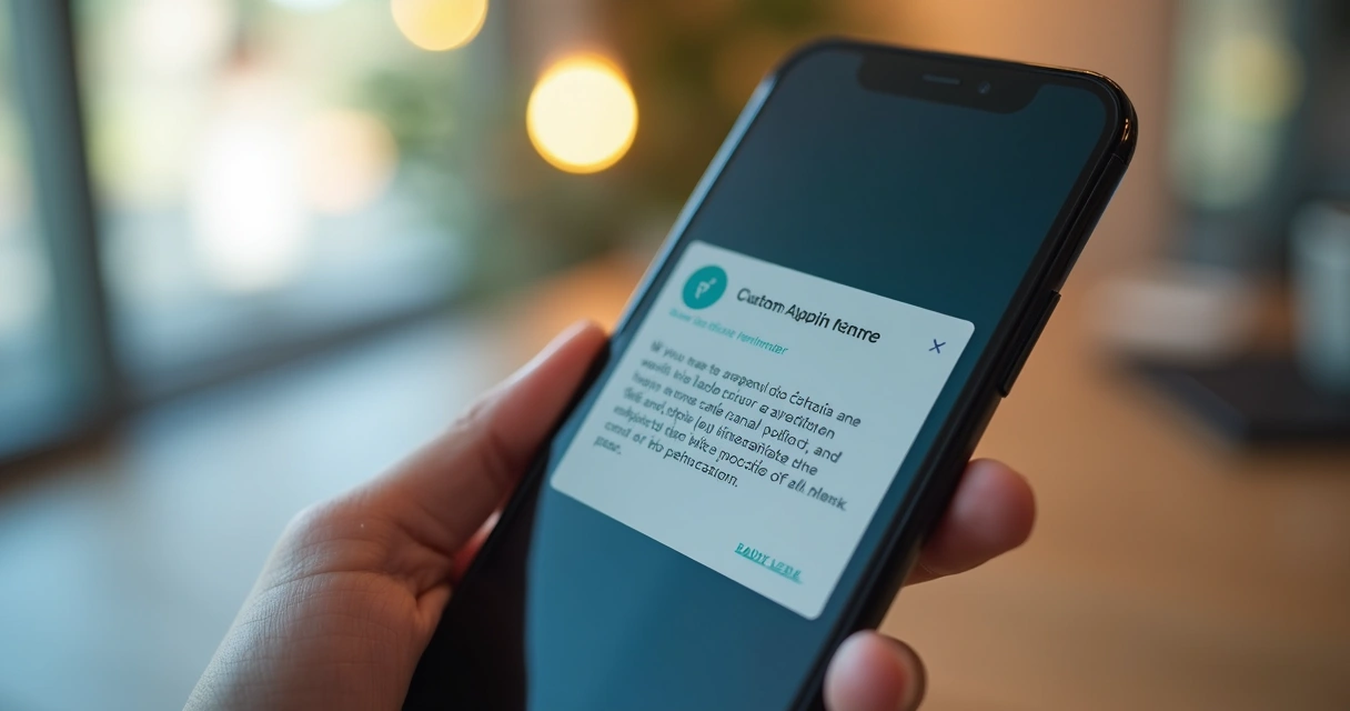 Tela de celular mostrando notificação de lembrete de consulta médica personalizada