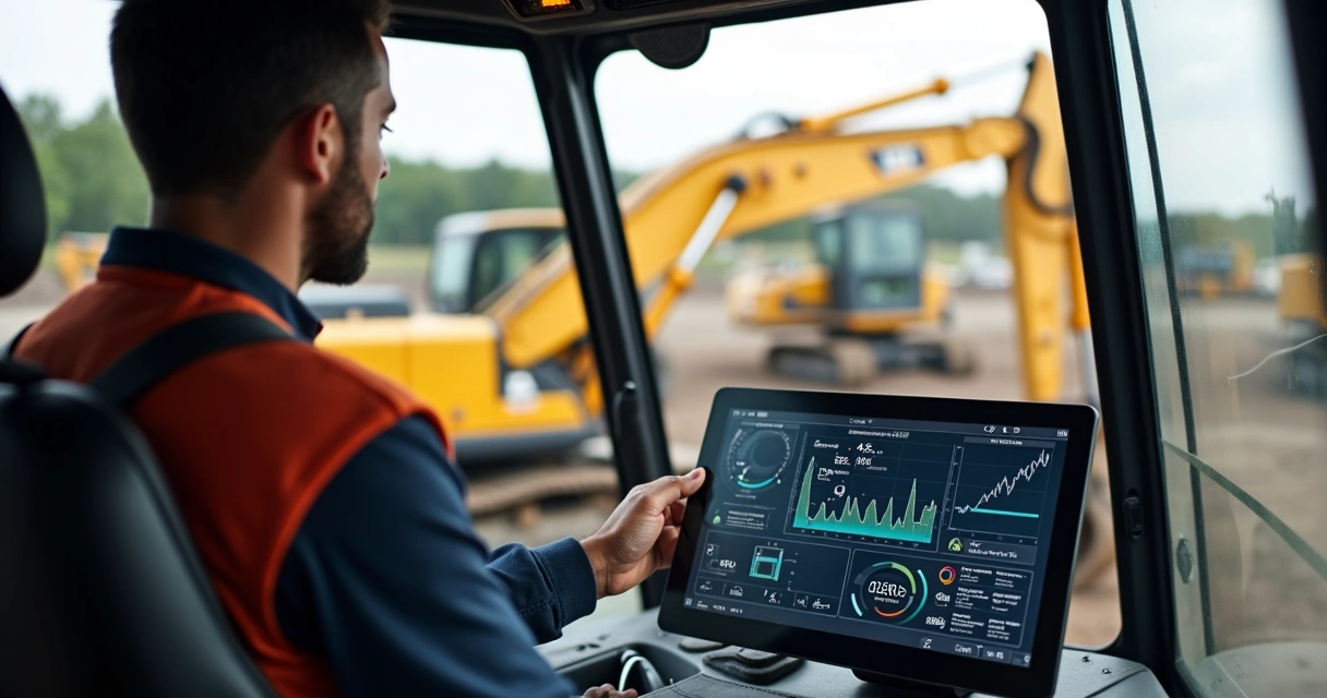 Telemetria em máquinas pesadas