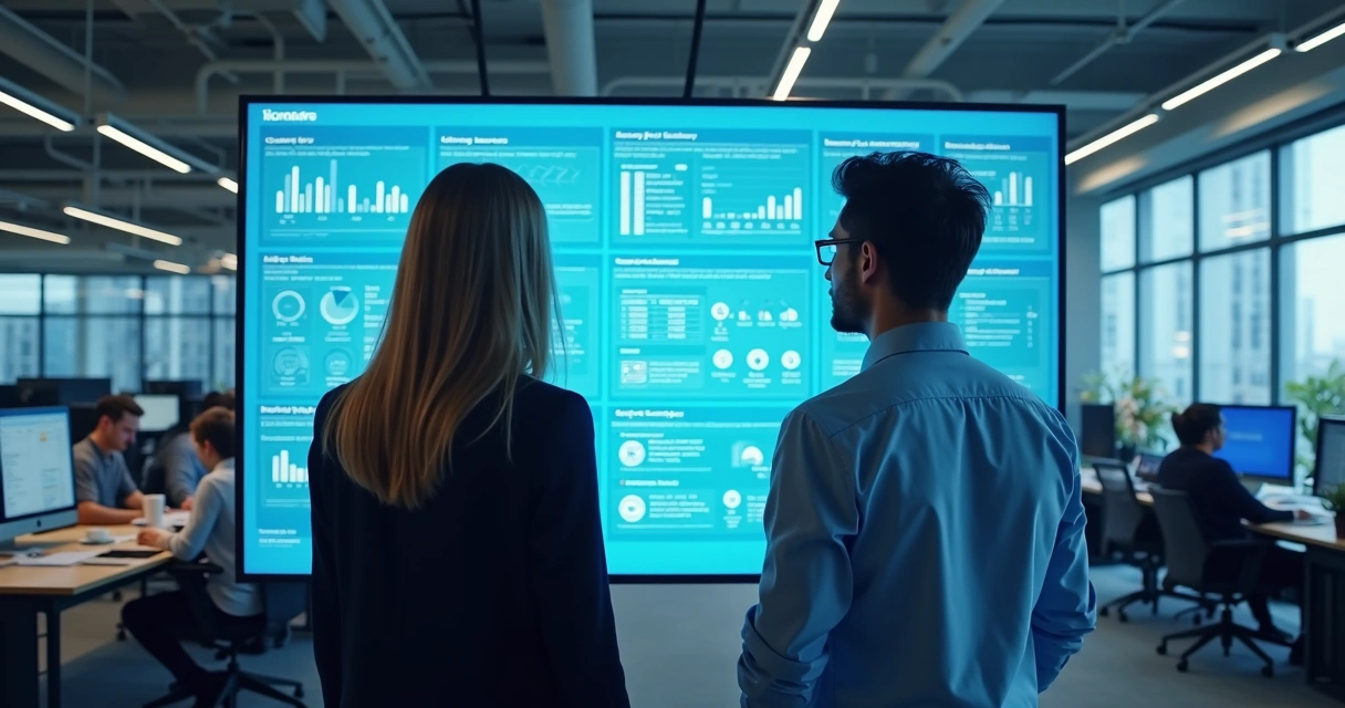 Monitoramento de fornecedores usando dashboard digital com gráficos e relatórios 