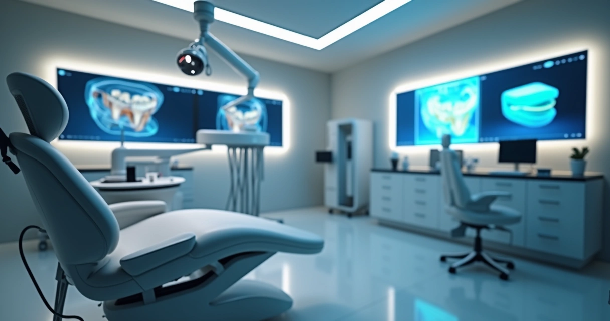 Equipamentos odontológicos de última geração em clínica com tecnologia de ponta
