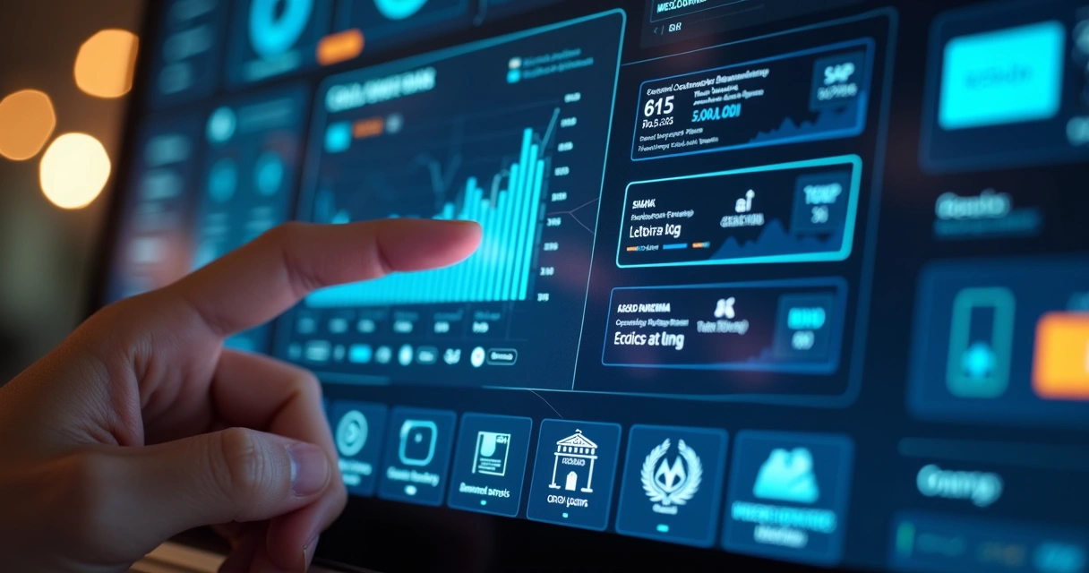 Dashboard digital de conta escrow integrado com sistemas financeiros e conexão Openi 