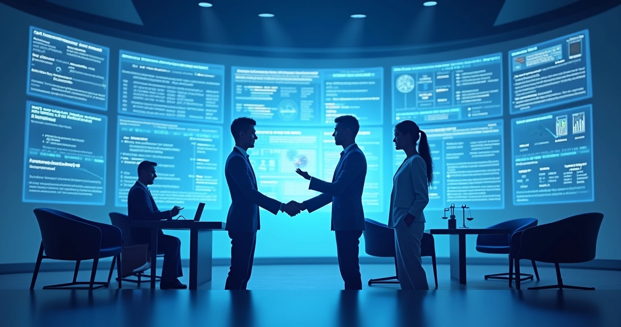 Arte digital de smart contracts em ambiente jurídico moderno 