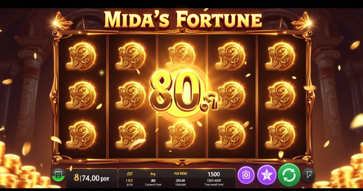 Bônus ativado em slot digital com símbolos dourados e prêmio destacado na tela 