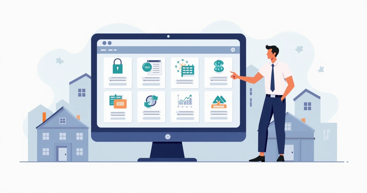 Tela de sistema centralizando licenças, prazos e documentos 
