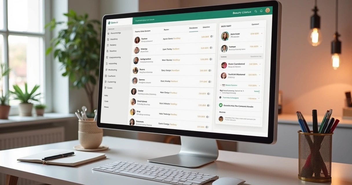 Dashboard de CRM e WhatsApp integrados para clínica estética 