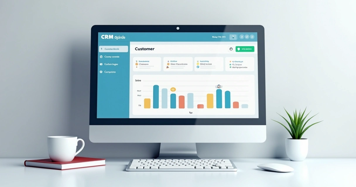 Dashboard de CRM com nomes de clientes, etapas de vendas e lembretes visíveis. 