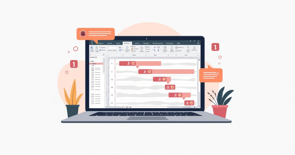 Interface redesenhada do MS Project 2025