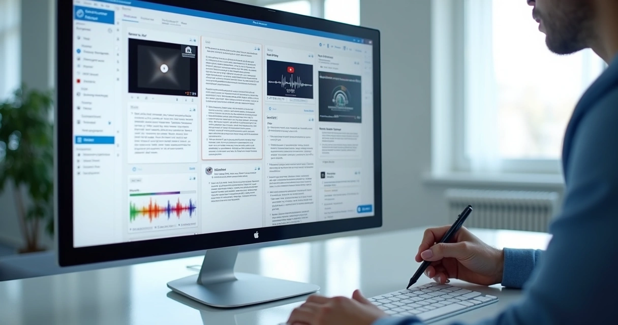 Interface do Notebook LM aberta com múltiplas fontes lado a lado