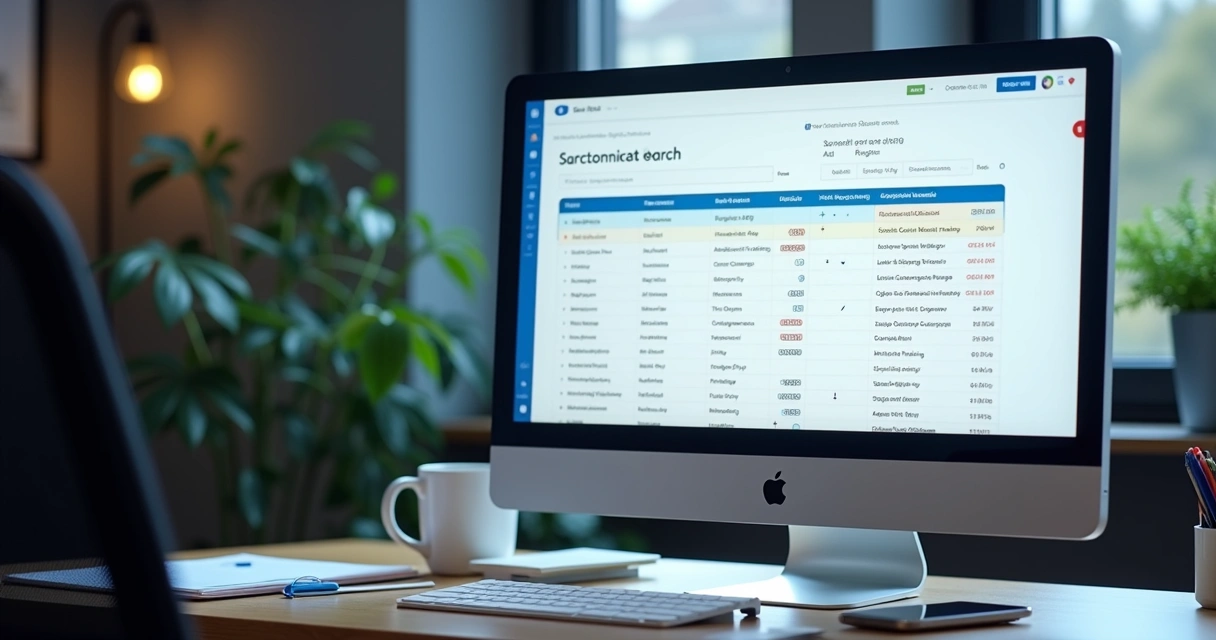Interface da Direct Data mostra busca em listas restritivas