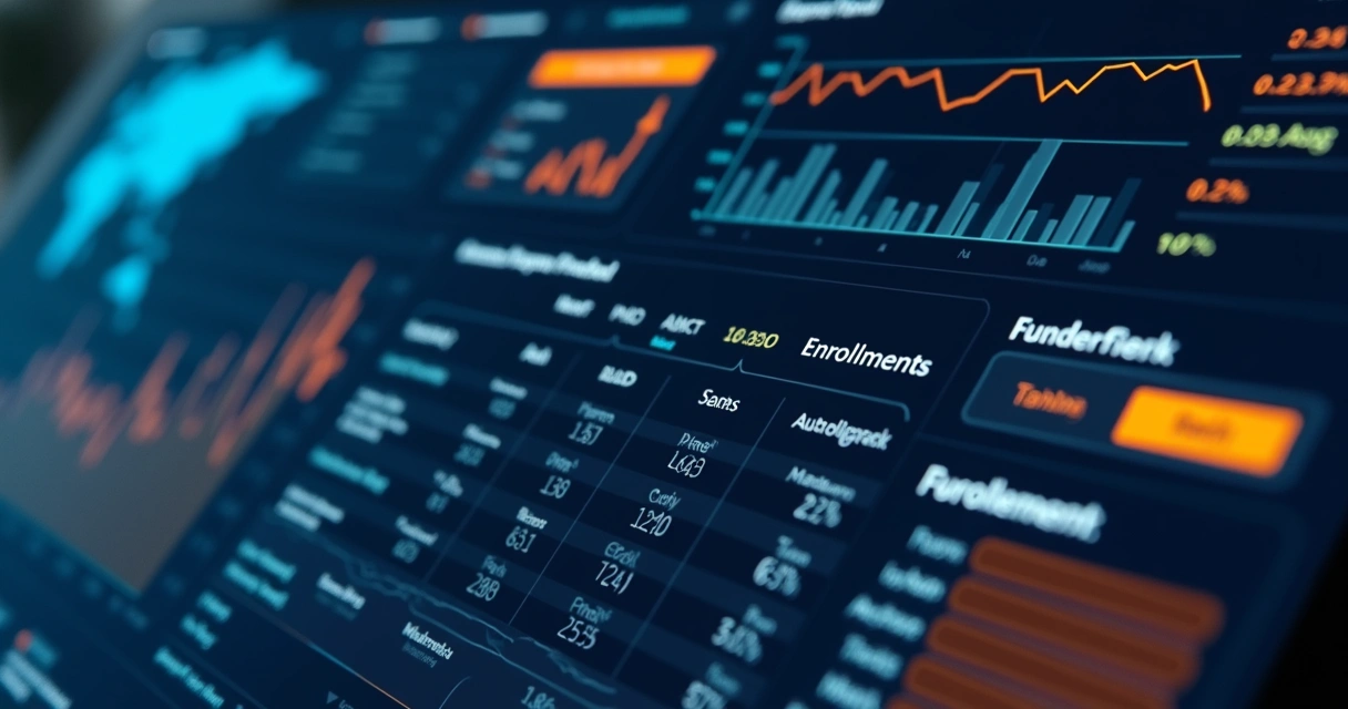 Tela de relatório de auditoria de matrículas em LMS