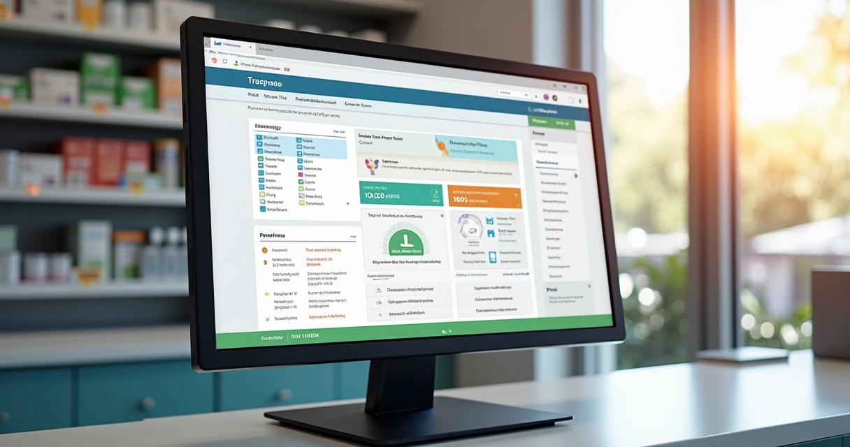 Tela de sistema PDV de farmácia com integrações para delivery e Farmácia Popular 
