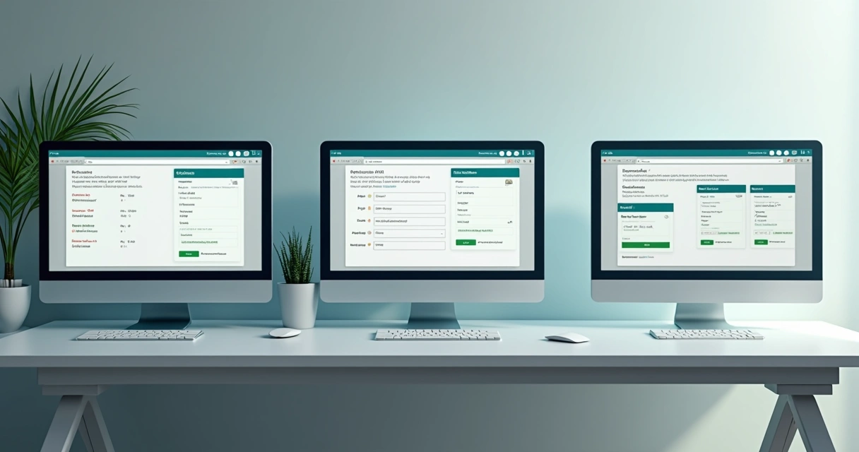 Prints de telas mostrando o processo digital de protocolo de marca no INPI 