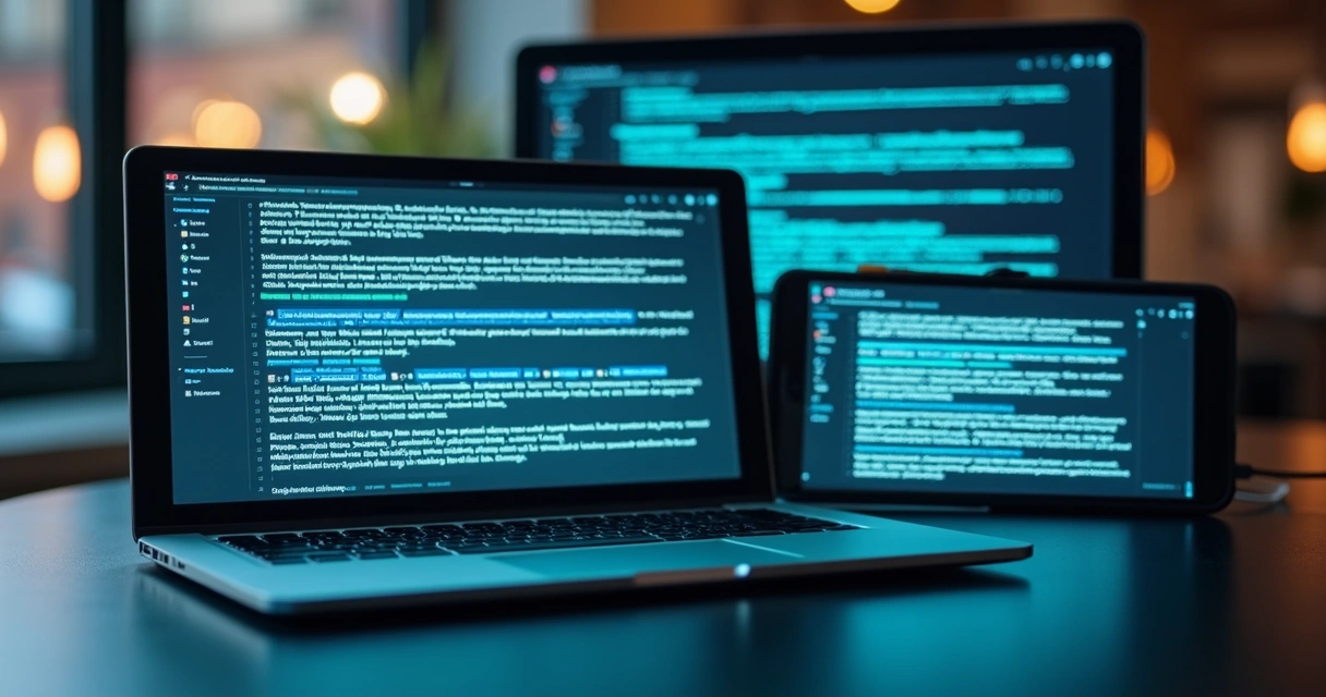 Ilustração de links contextuais em diferentes conteúdos online