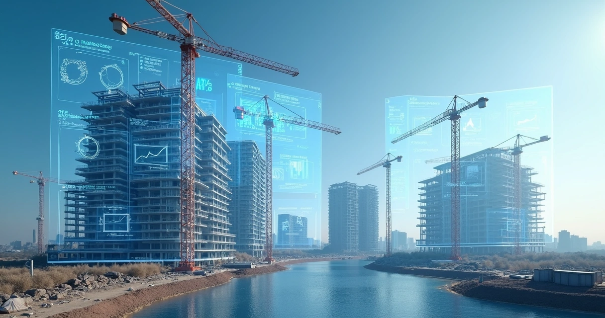 Tendências tecnológicas na construção civil com IA 
