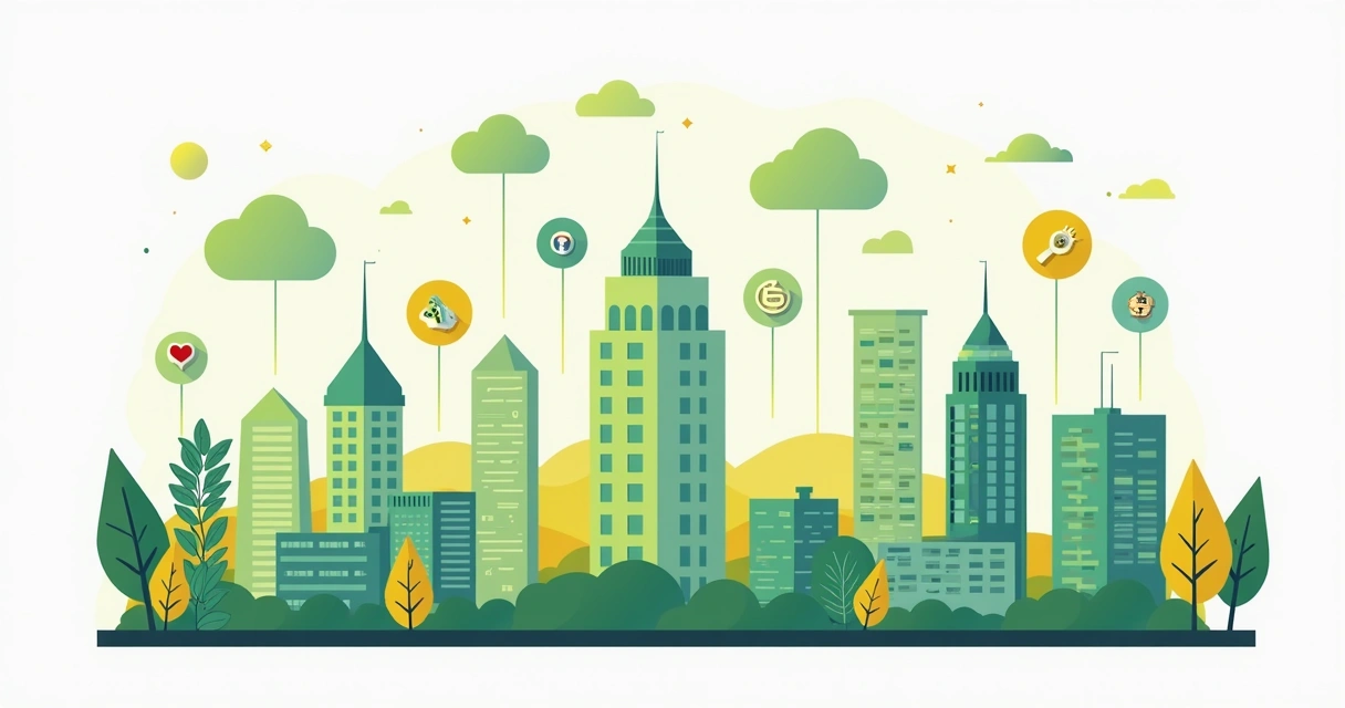 Infográficos sobre tendências de marketing em Curitiba 