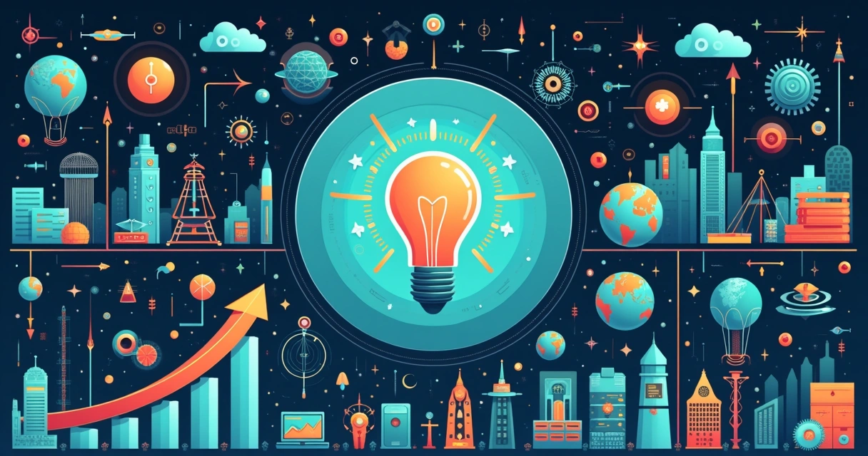 Representação gráfica de tendências futuras para startups bilionárias 