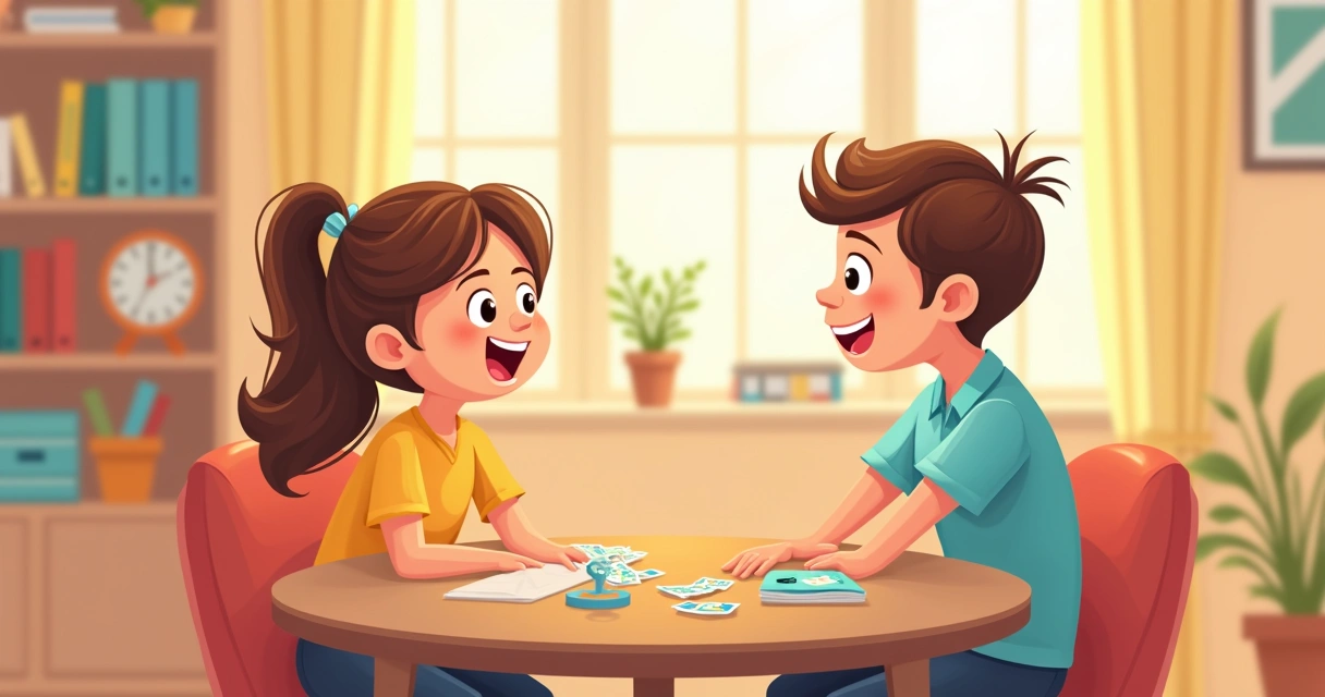 Terapeuta cumprimenta criança durante sessão com brinquedos coloridos 