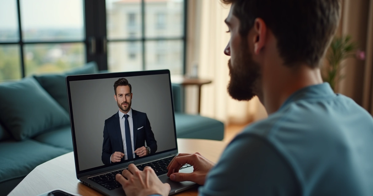 Sessão de terapia online focada em saúde masculina 