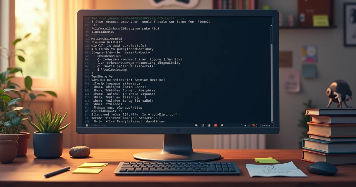 Tela de terminal Linux com comandos em execução 