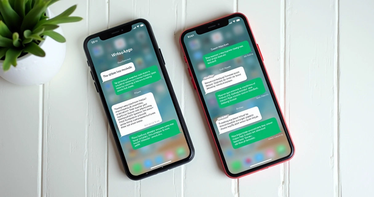 Teste A/B com duas mensagens diferentes no WhatsApp 