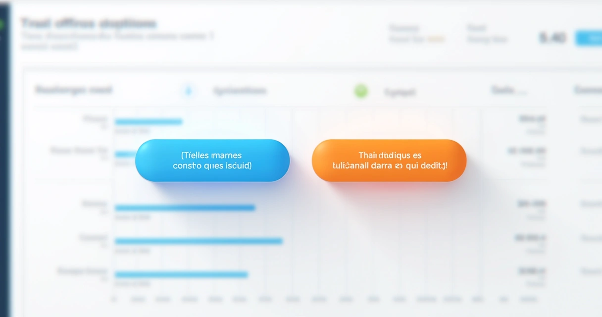 Comparação entre dois botões de CTA em teste A/B 