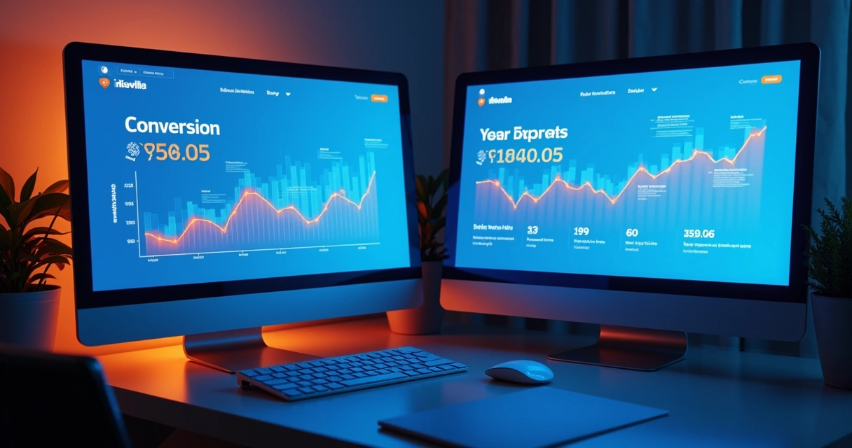 Teste A/B com métricas de landing page 