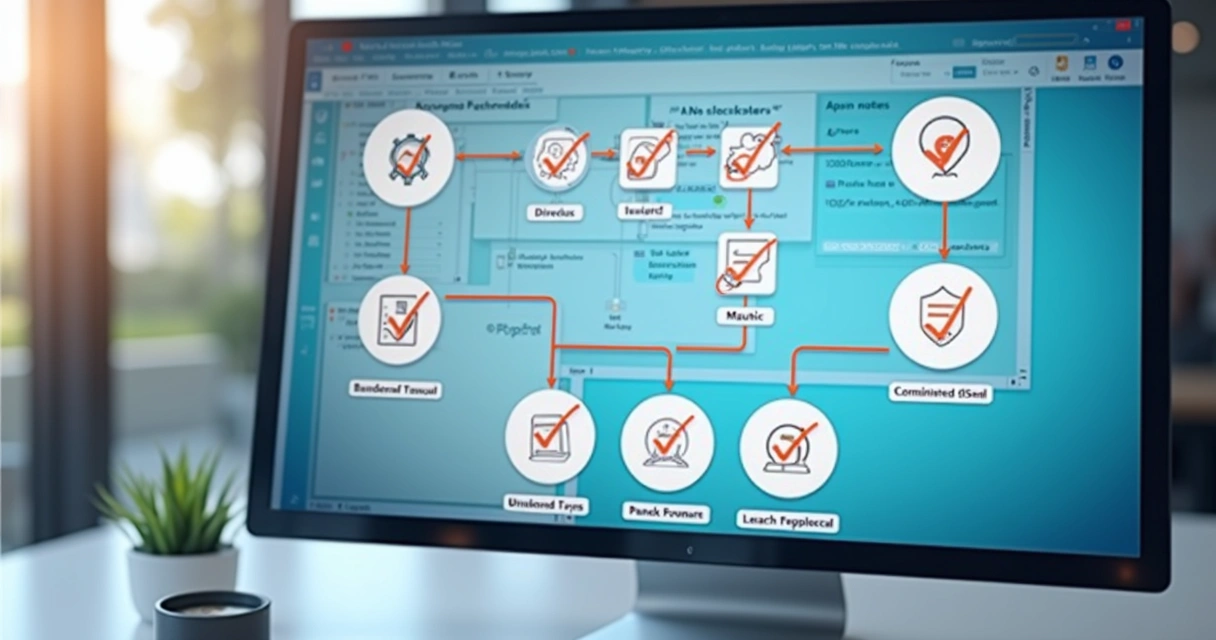Tela de automação do n8n conectando várias ferramentas open source
