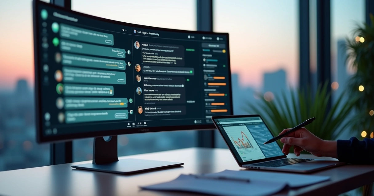 Comparação entre duas telas de chat mostrando impacto da personalização no atendimento digital 