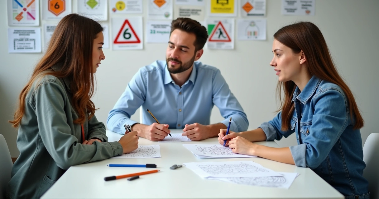 Pessoa realizando teste psicotécnico para CNH em ambiente tranquilo 