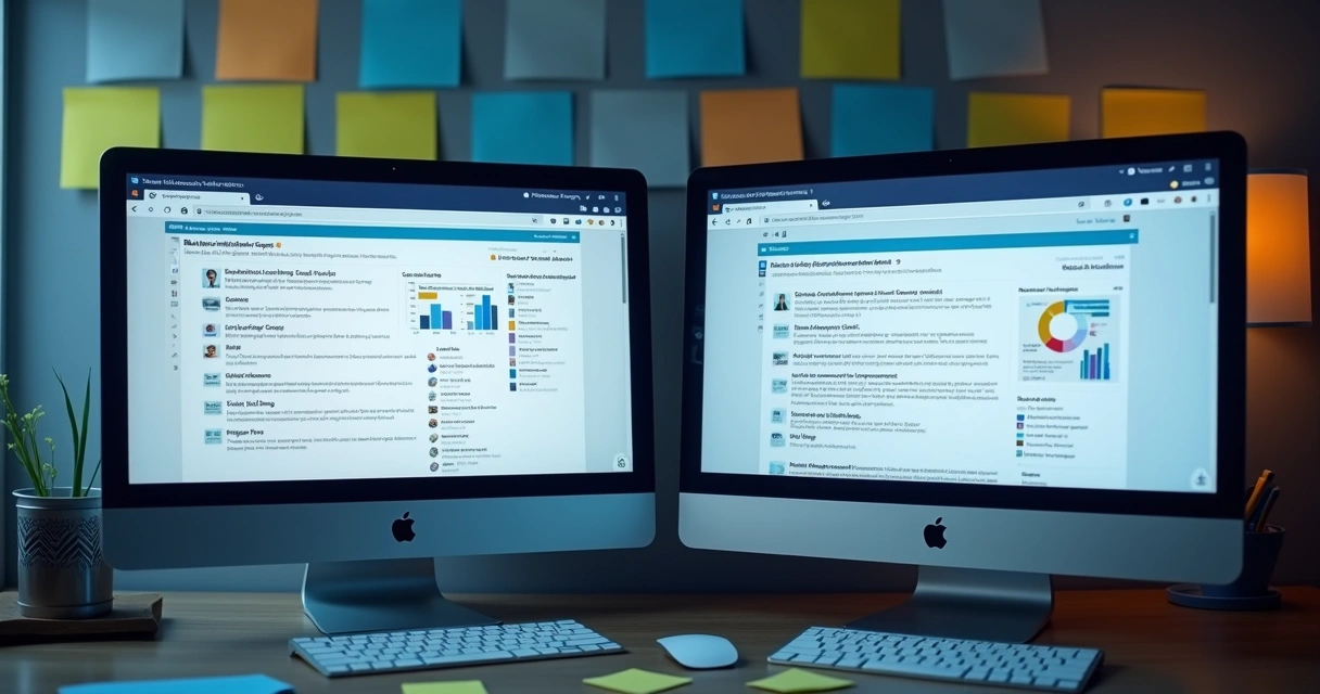 Exemplo de testes A/B em mensagens do LinkedIn