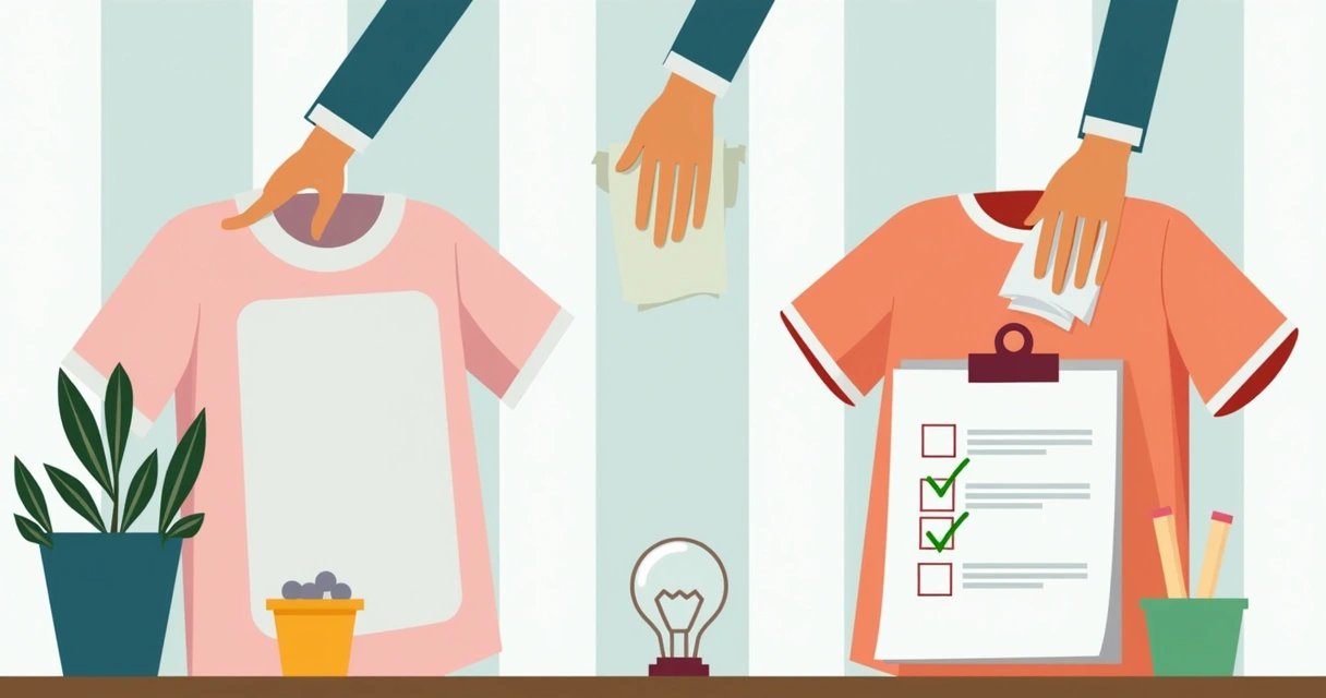 Testes caseiros simples para verificar qualidade de camisetas personalizadas 