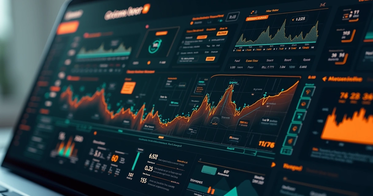 Dashboard de atendimento com controles de marcos no Tiflux