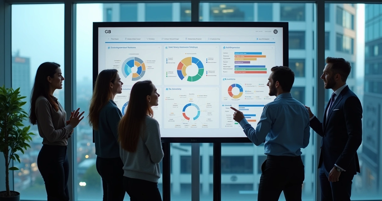 Equipe de TI personalizando um painel de Service Desk conforme perfil da empresa. 