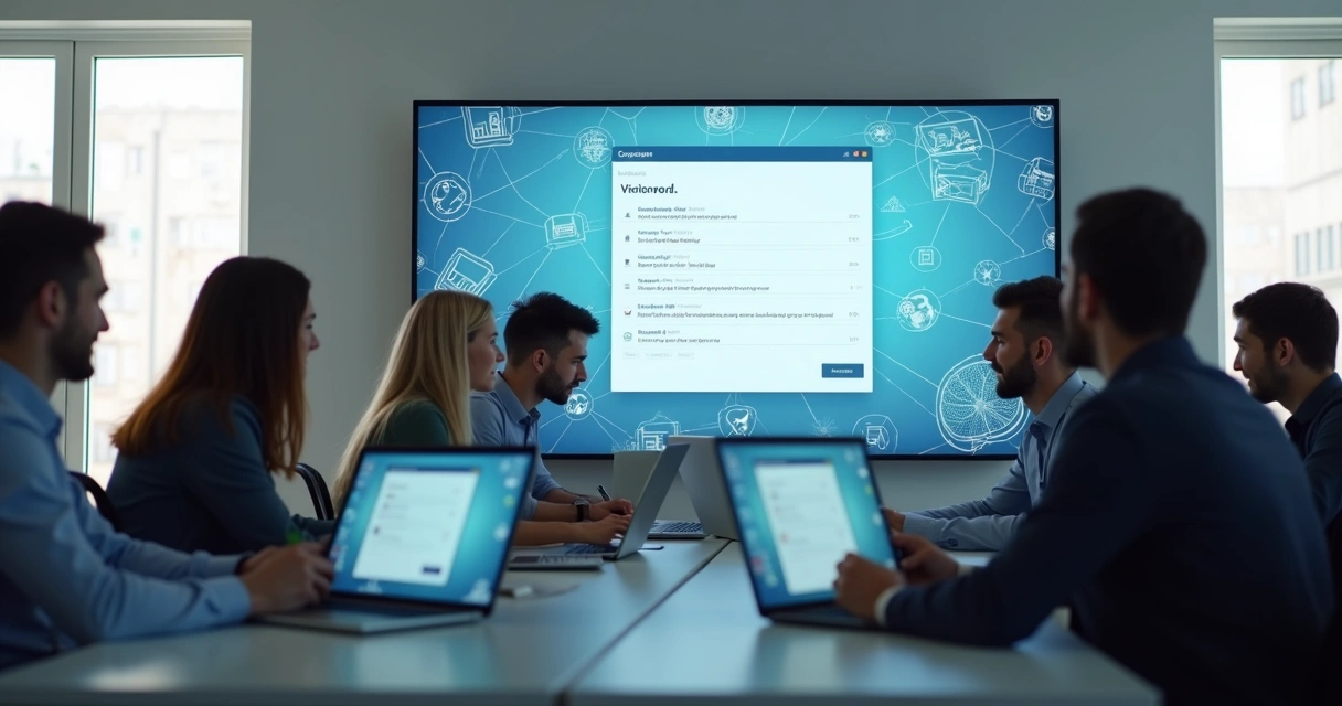 Equipe comercial recebendo alerta de visitante no Slack 