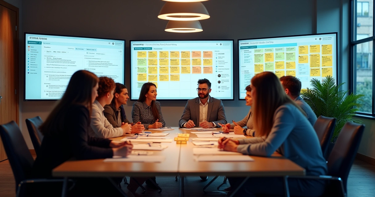 Time de influenciadores digitais alinhados em estratégia 