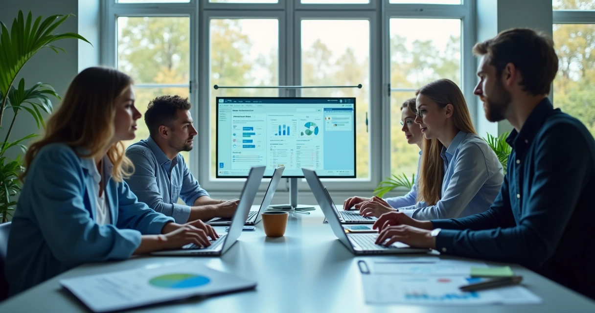 Time de marketing e vendas B2B em integração