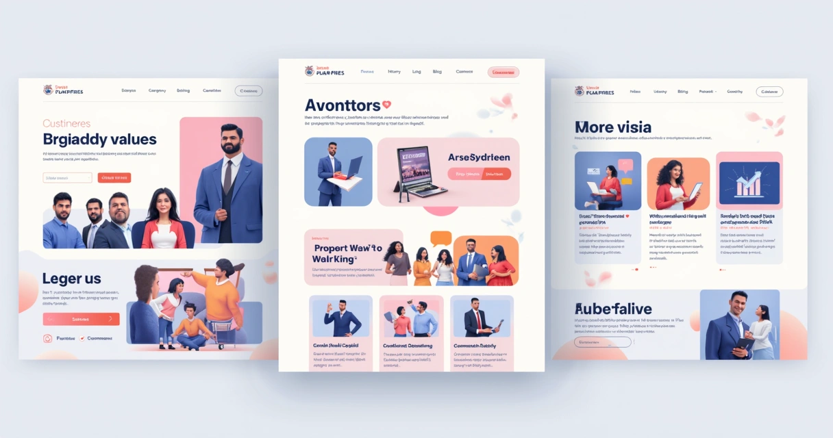 Principais tipos de websites, como institucional, loja virtual e blog