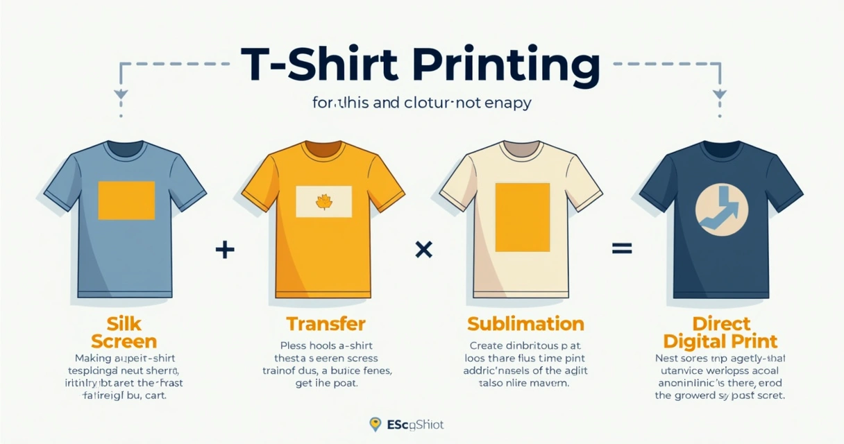 Infográfico dos tipos de estampagem disponíveis em SCS
