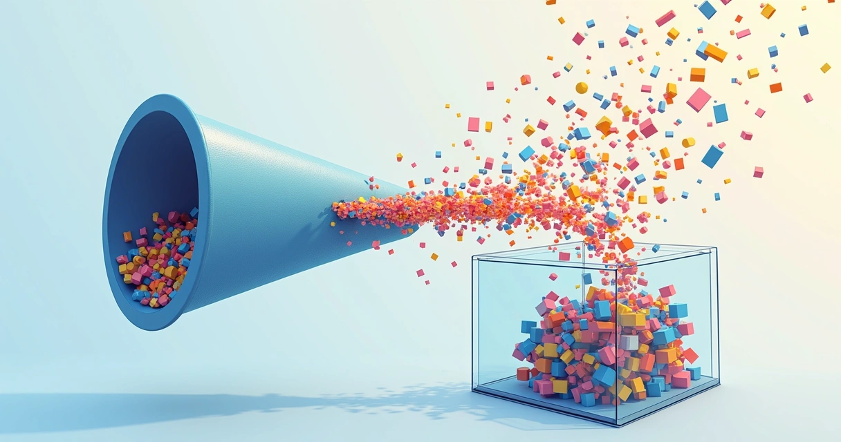 Diagrama mostrando como diferentes conteúdos (texto, imagem, áudio) são convertidos em tokens para a IA 