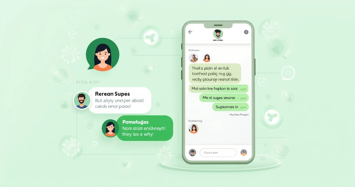Modelo de mensagem com tom de voz leve e profissional no WhatsApp 