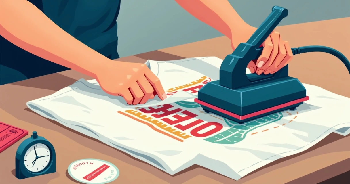 Detalhe final de customização em camiseta personalizada