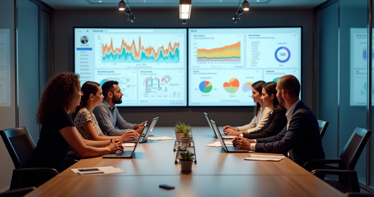 Equipe de marketing elaborando anúncios para clínicas odontológicas