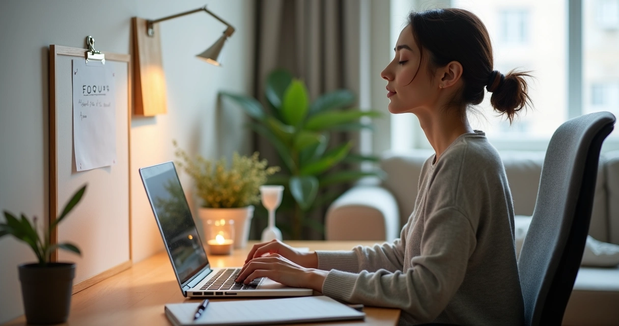 Rituais diários para fortalecer a atenção no trabalho remoto