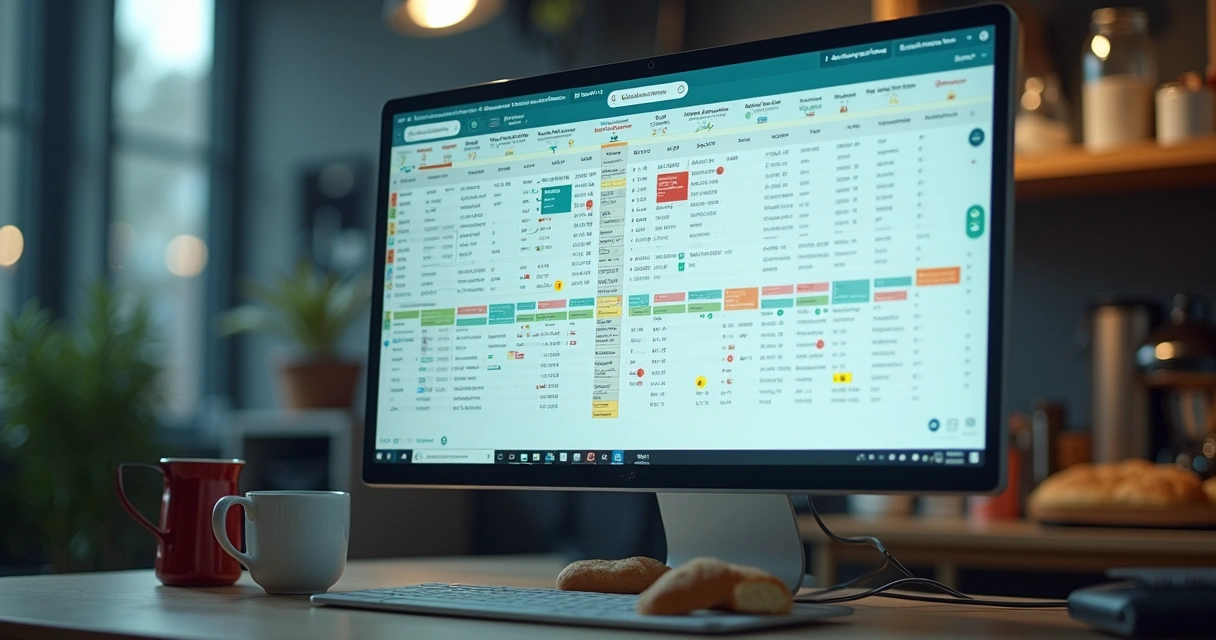 Interface de plataforma mostrando rastreabilidade alimentar cruzando dados de produção